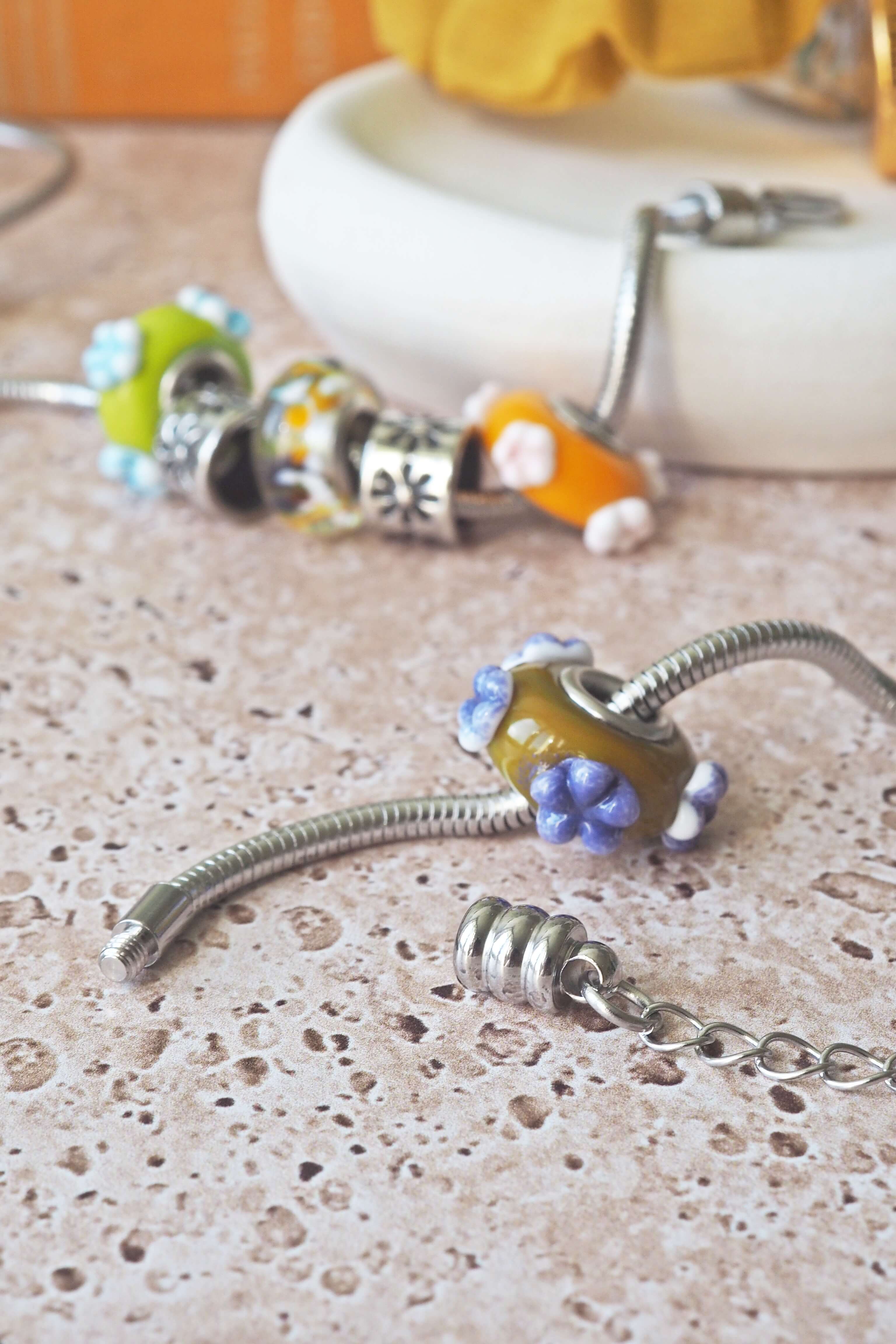 perle verre sertie pandora murano philomène filé bijoux bracelet créatrice france (6)