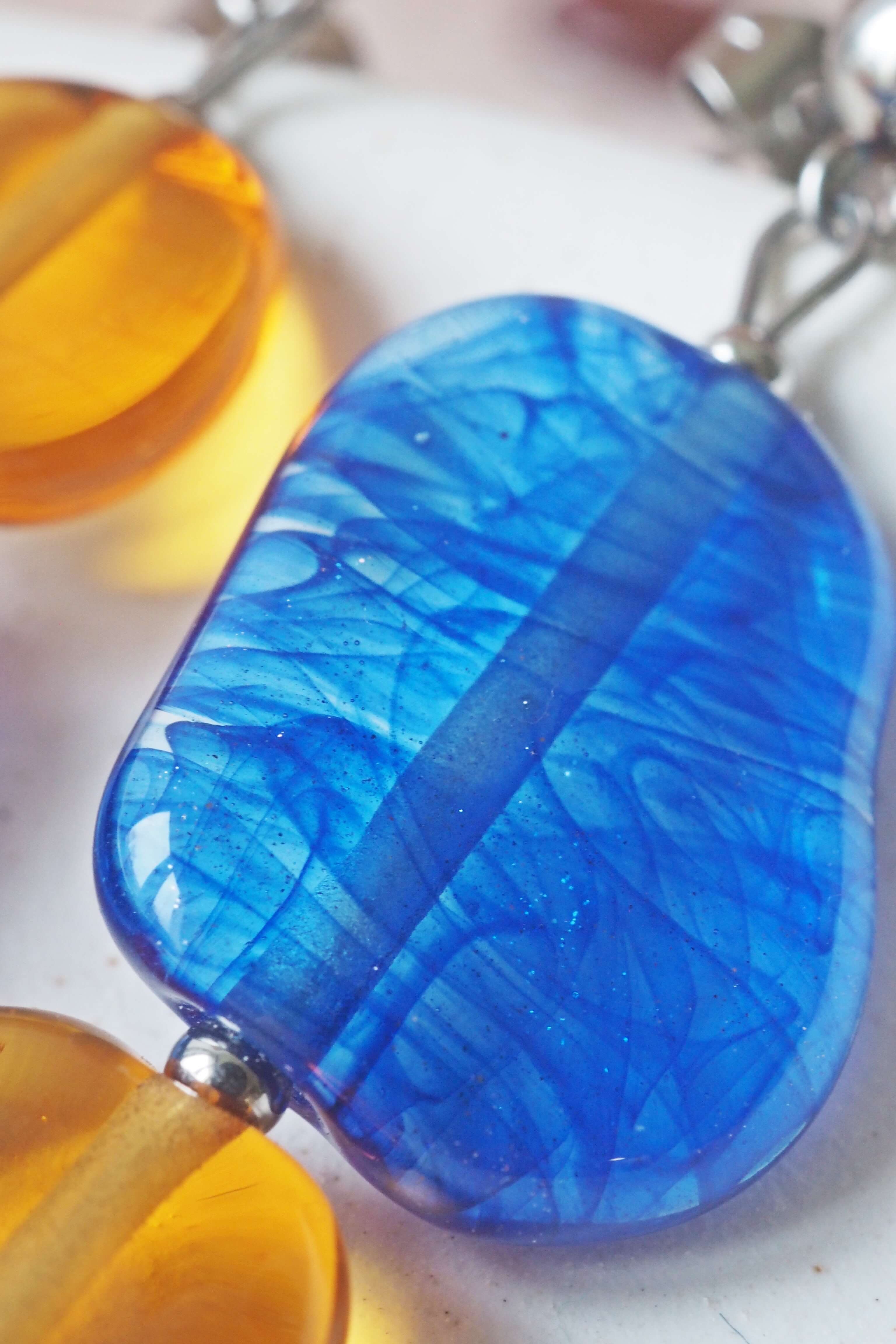philomène boucles oreilles asymétriques galets translucide bijoux verre murano (12)