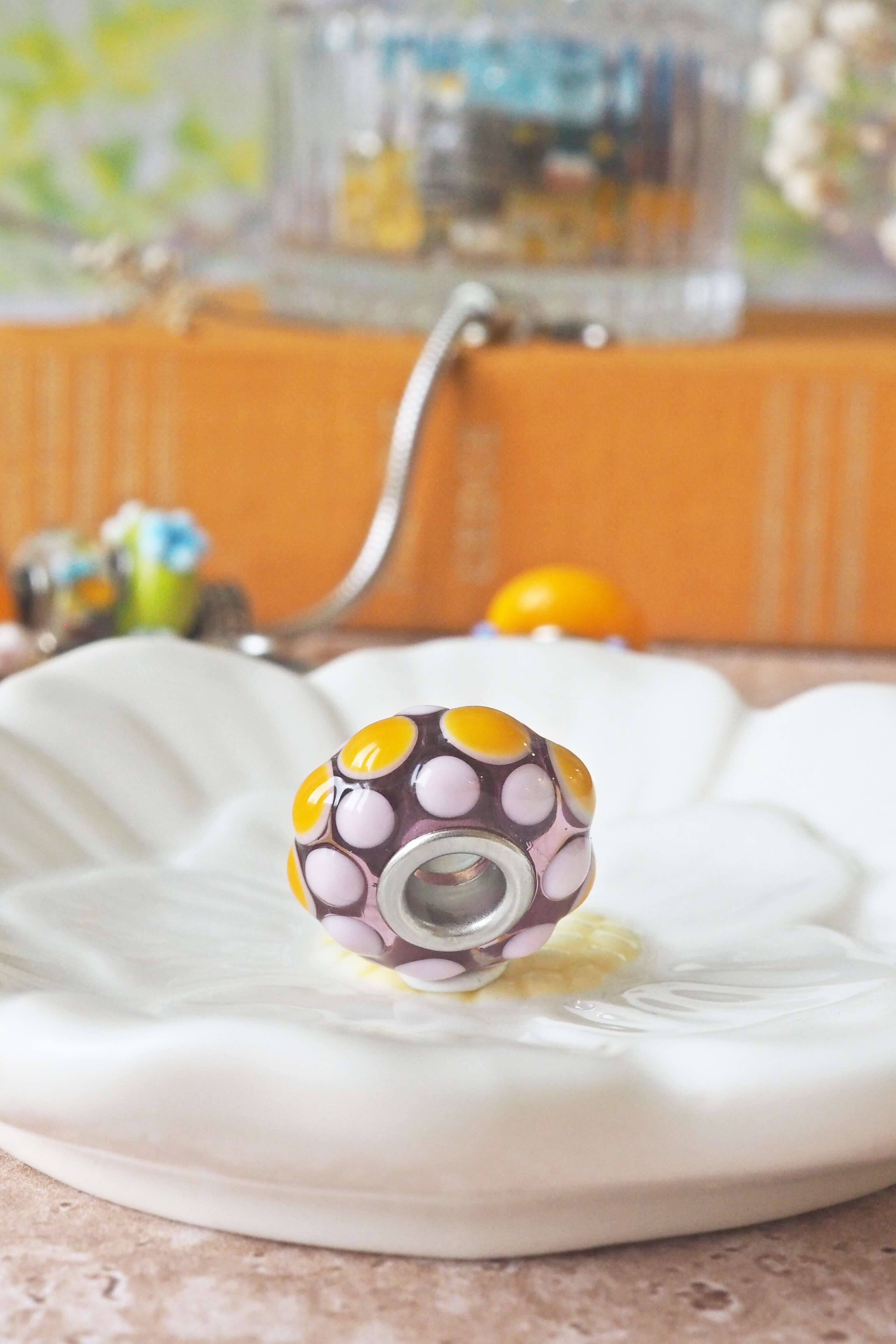 philomène perle unité pandora trollbeads verre filé artisanat bracelet bijou (19)