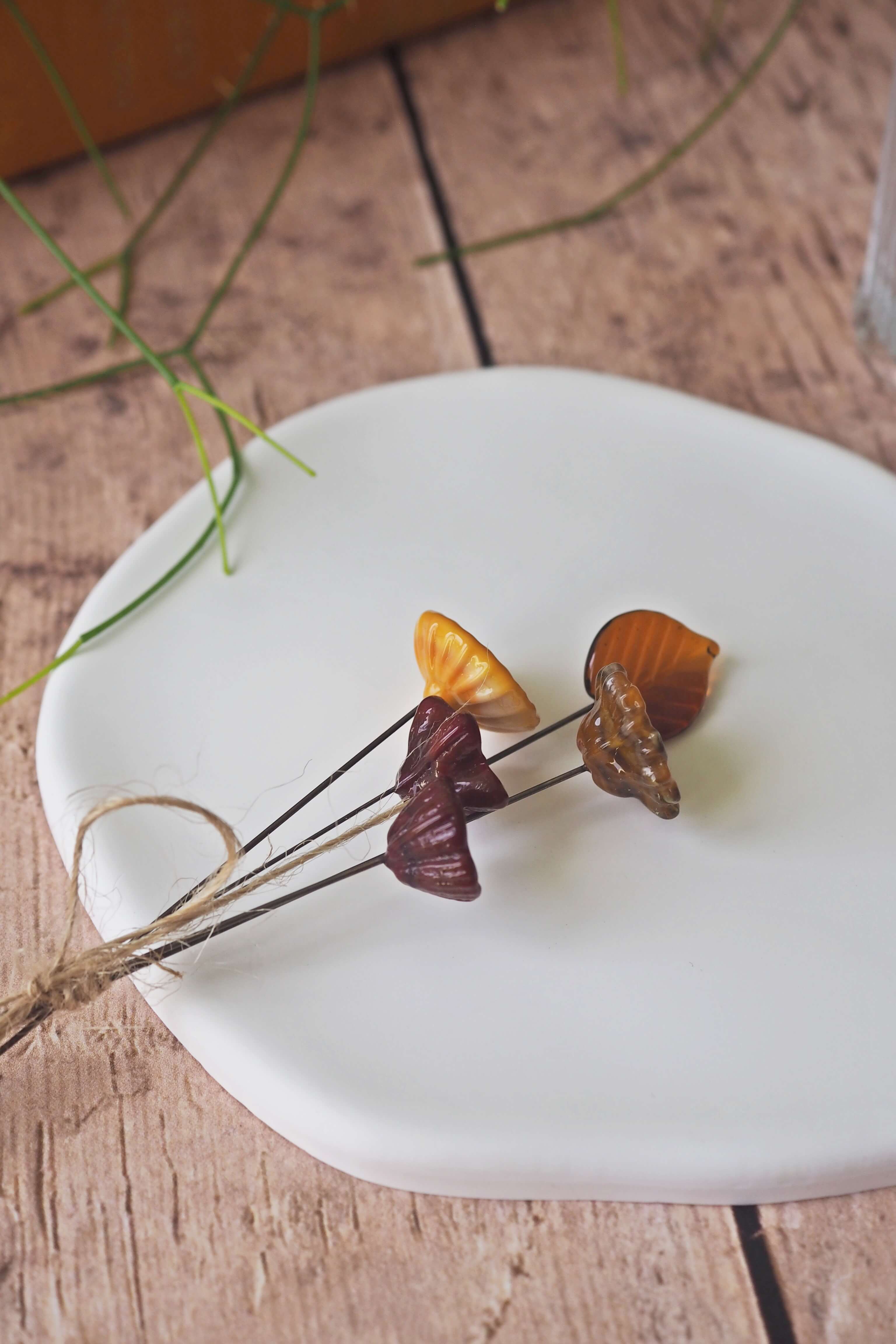 philomène verre bouquet tige plante fleurs végétal cadeau filé fileuse artisanal original jardin fleurs feuilles (12)