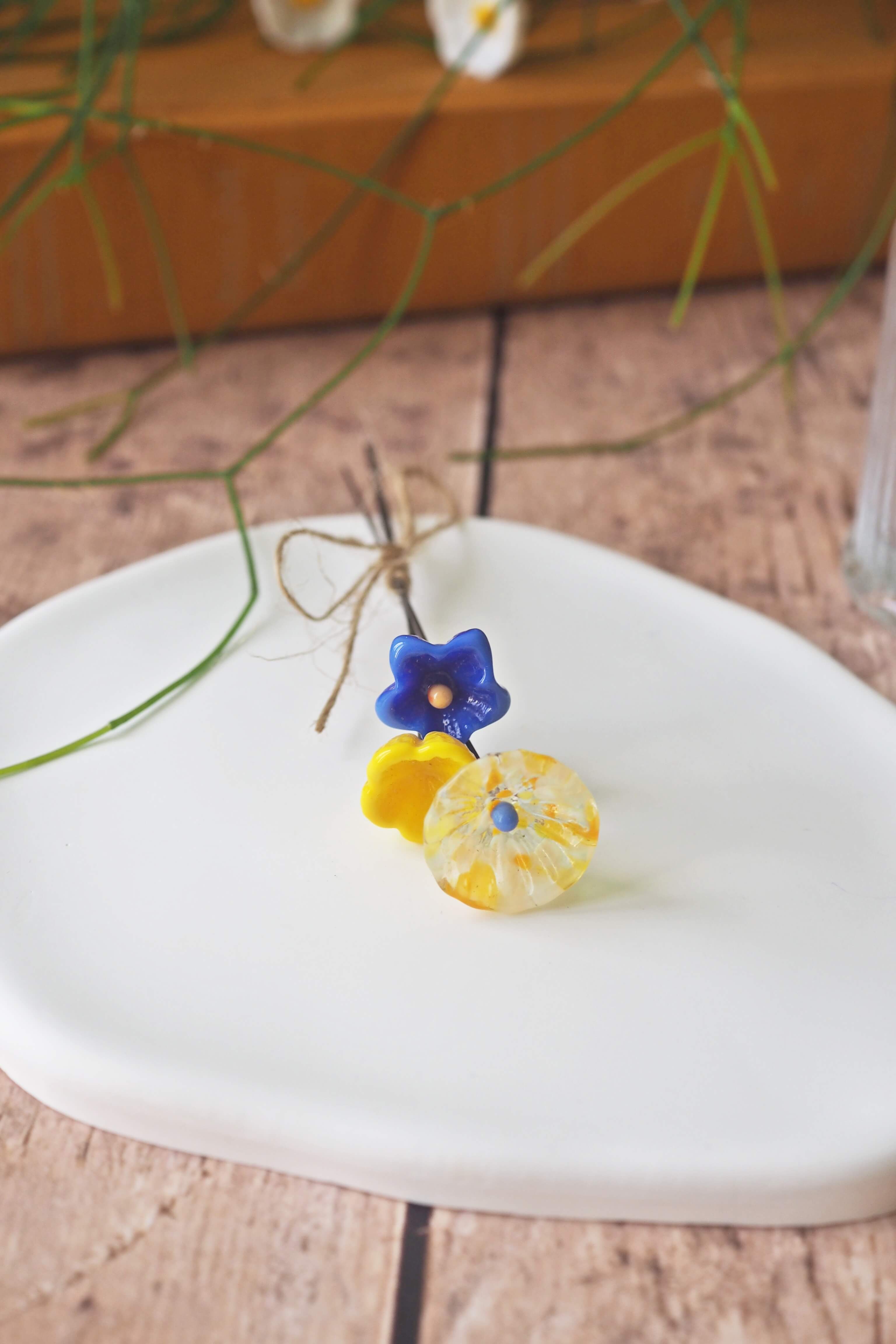 philomène verre bouquet tige plante fleurs végétal cadeau filé fileuse artisanal original jardin fleurs feuilles (55)