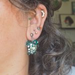 boucles oreilles philomène verre filage artisanal murano création main été mer océan (5)