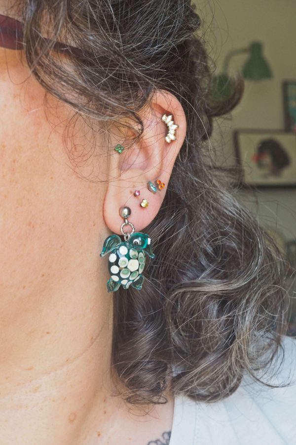 boucles oreilles philomène verre filage artisanal murano création main été mer océan (5)