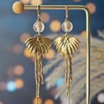 bijoux philomène verre murano créatrice artisanal boucles oreilles art longues pampilles (1)