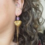 boucles oreilles art deco verre murano pampille miyuki artisanal creatrice philomène (2)