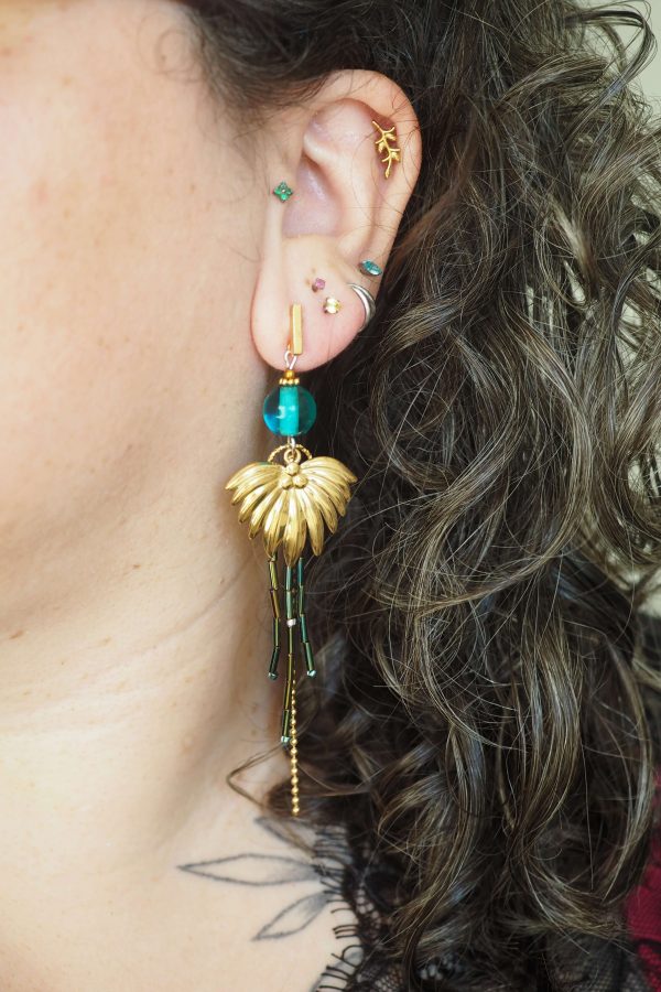 boucles oreilles art deco verre murano pampille miyuki artisanal creatrice philomène (4)